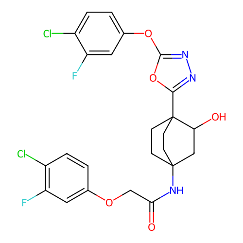 Chemical structure of BindingDB Monomer ID 732455