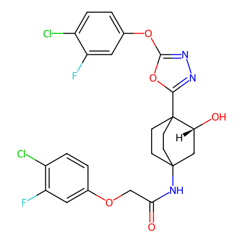 Chemical structure of BindingDB Monomer ID 732456