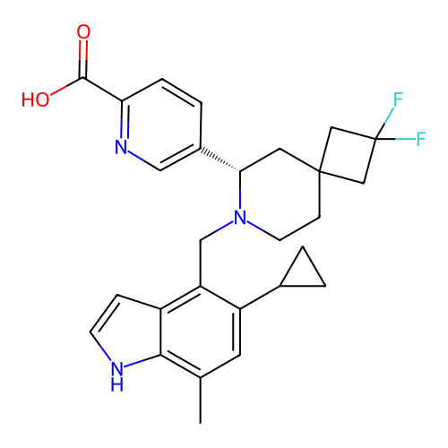Chemical structure of BindingDB Monomer ID 732796