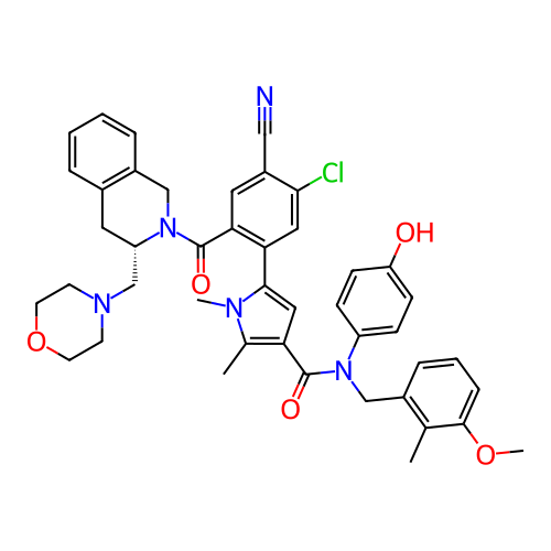 Chemical structure of BindingDB Monomer ID 732807