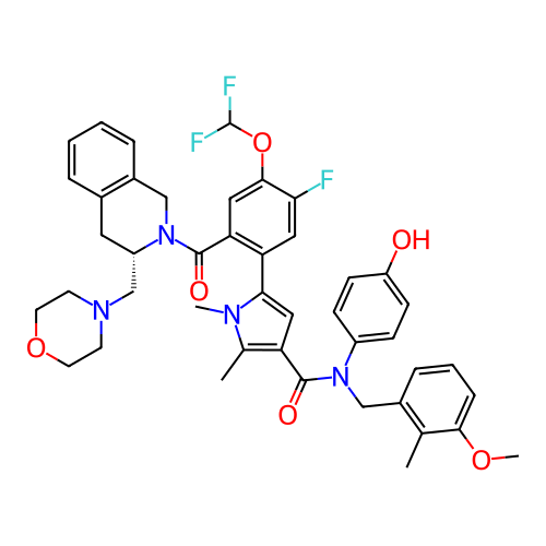 Chemical structure of BindingDB Monomer ID 732812