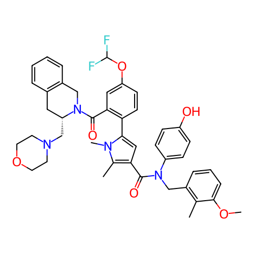 Chemical structure of BindingDB Monomer ID 732818