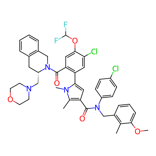 Chemical structure of BindingDB Monomer ID 732819