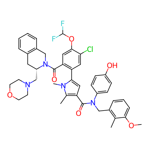 Chemical structure of BindingDB Monomer ID 732821