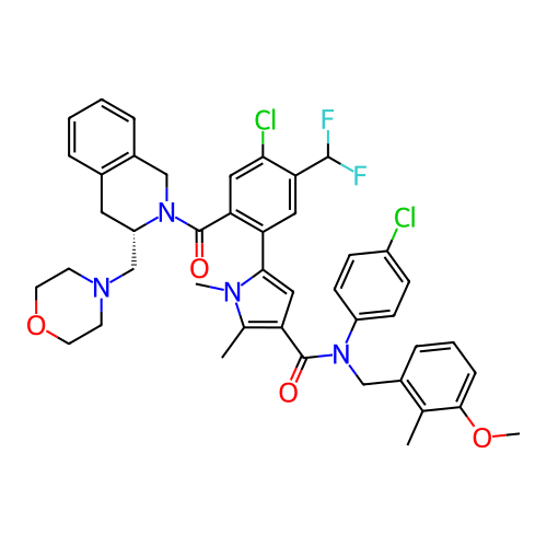 Chemical structure of BindingDB Monomer ID 732822
