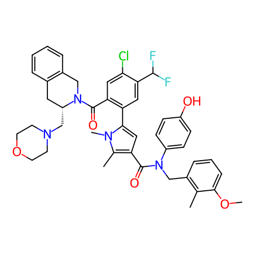Chemical structure of BindingDB Monomer ID 732824