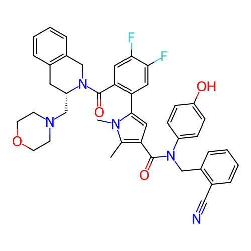Chemical structure of BindingDB Monomer ID 732831
