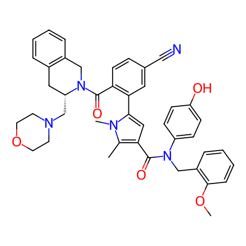Chemical structure of BindingDB Monomer ID 732833