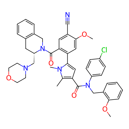 Chemical structure of BindingDB Monomer ID 732834
