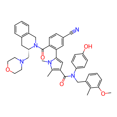 Chemical structure of BindingDB Monomer ID 732835