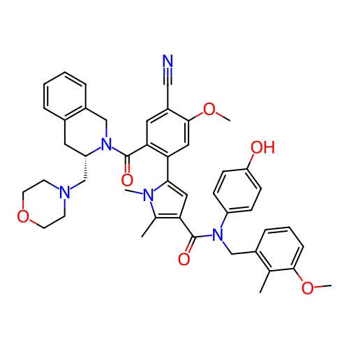 Chemical structure of BindingDB Monomer ID 732836