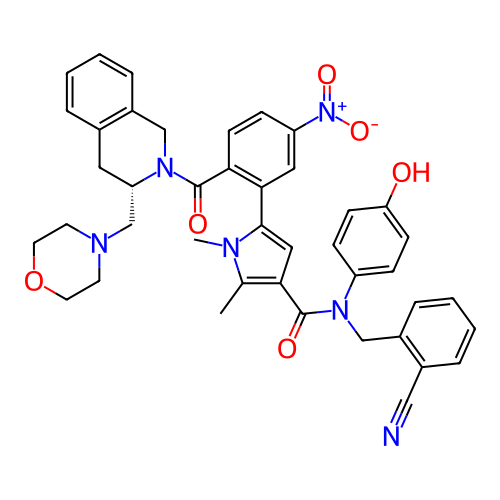 Chemical structure of BindingDB Monomer ID 732841