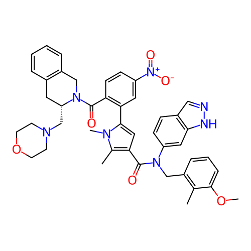 Chemical structure of BindingDB Monomer ID 732847