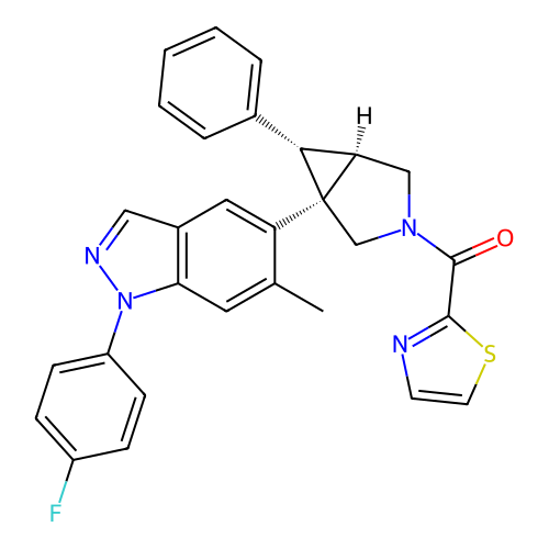 Chemical structure of BindingDB Monomer ID 733026