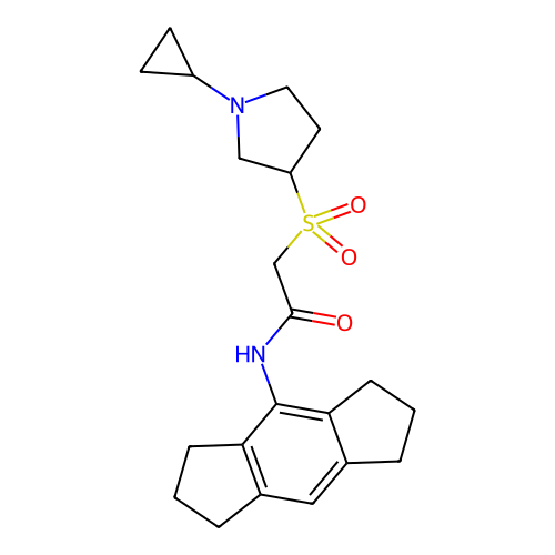 Chemical structure of BindingDB Monomer ID 733189