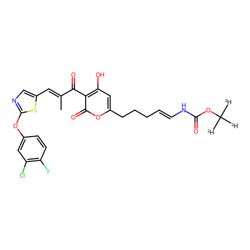 Chemical structure of BindingDB Monomer ID 733340