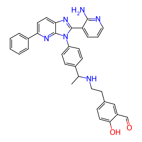 Chemical structure of BindingDB Monomer ID 733505