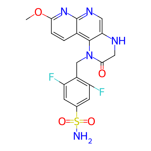 Chemical structure of BindingDB Monomer ID 733654