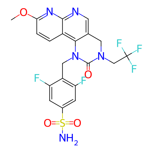 Chemical structure of BindingDB Monomer ID 733659