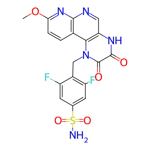 Chemical structure of BindingDB Monomer ID 733660