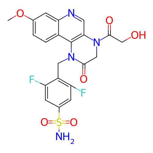 Chemical structure of BindingDB Monomer ID 733666