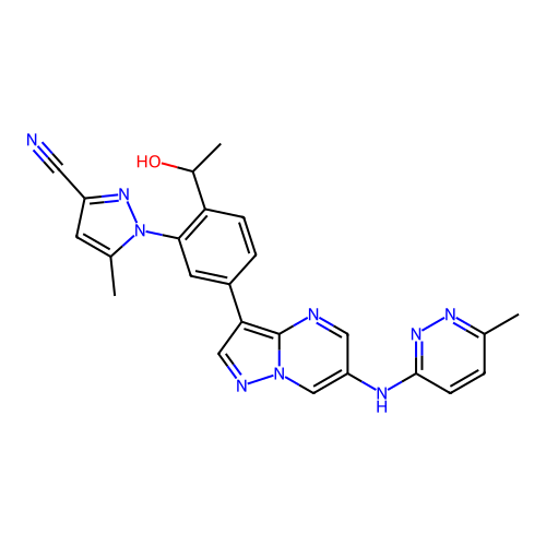 Chemical structure of BindingDB Monomer ID 733670
