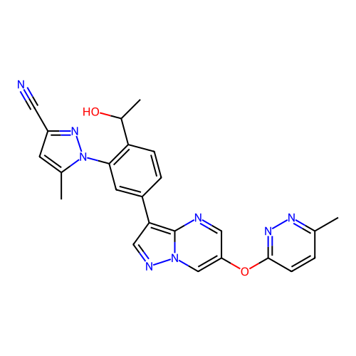Chemical structure of BindingDB Monomer ID 733673