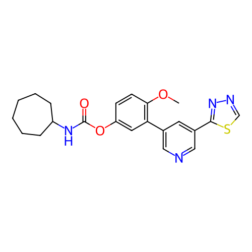 Chemical structure of BindingDB Monomer ID 734242