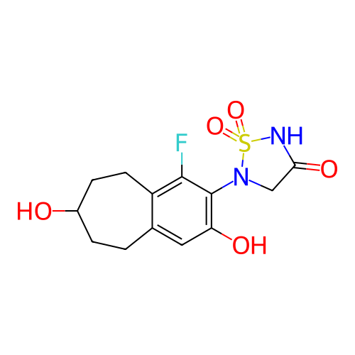 Chemical structure of BindingDB Monomer ID 734300