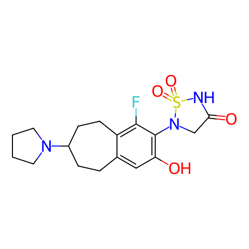 Chemical structure of BindingDB Monomer ID 734301