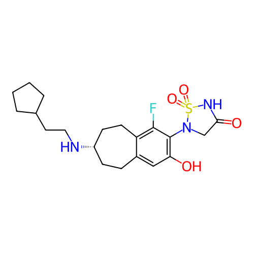 Chemical structure of BindingDB Monomer ID 734302