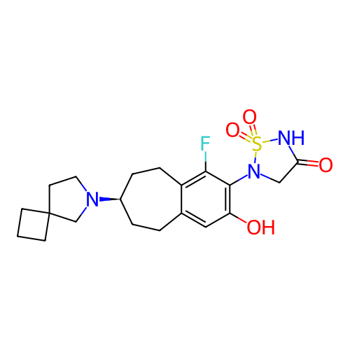 Chemical structure of BindingDB Monomer ID 734309