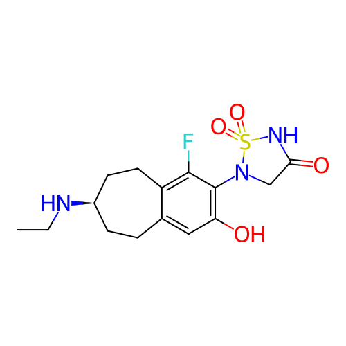 Chemical structure of BindingDB Monomer ID 734313