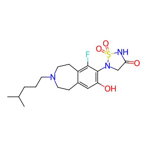 Chemical structure of BindingDB Monomer ID 734323
