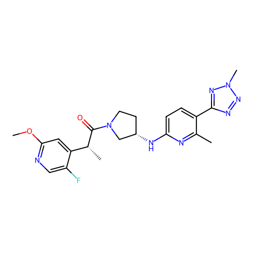 Chemical structure of BindingDB Monomer ID 734334