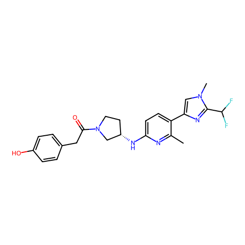 Chemical structure of BindingDB Monomer ID 734338