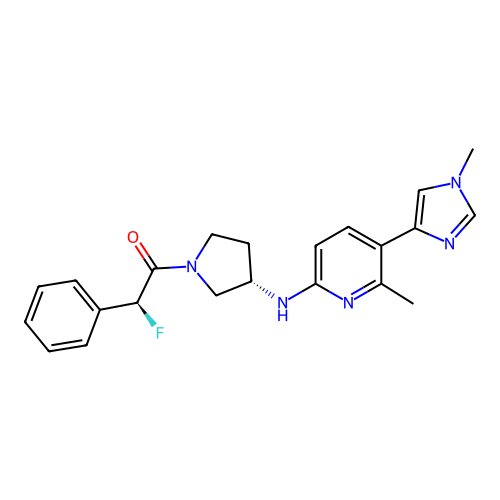 Chemical structure of BindingDB Monomer ID 734343