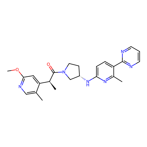 Chemical structure of BindingDB Monomer ID 734356