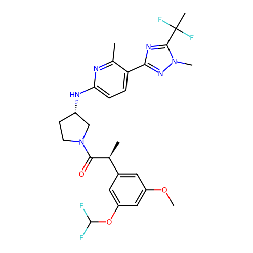 Chemical structure of BindingDB Monomer ID 734382