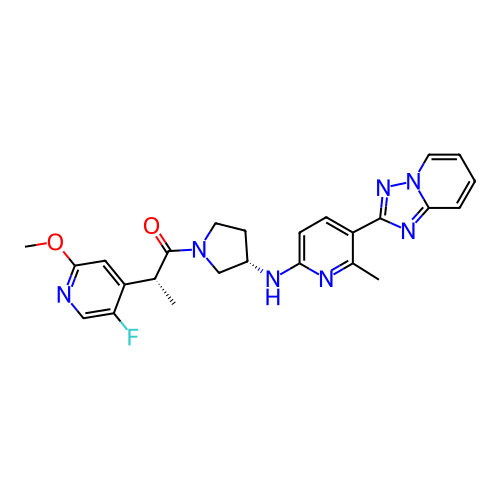 Chemical structure of BindingDB Monomer ID 734387