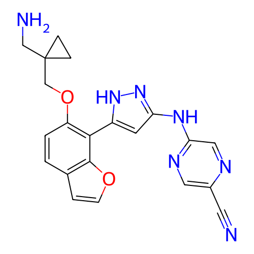 Chemical structure of BindingDB Monomer ID 734407