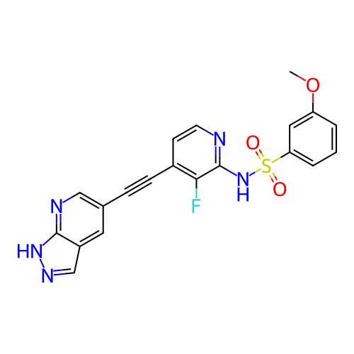 Chemical structure of BindingDB Monomer ID 734437