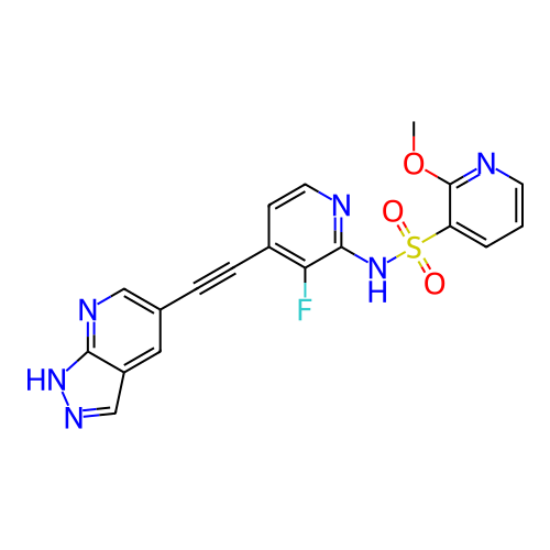 Chemical structure of BindingDB Monomer ID 734445