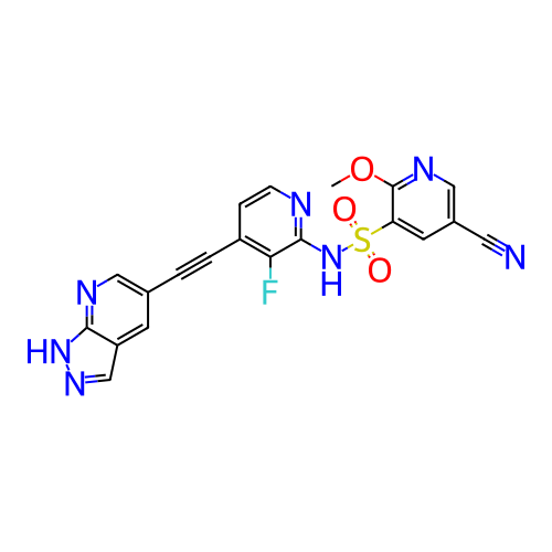 Chemical structure of BindingDB Monomer ID 734451