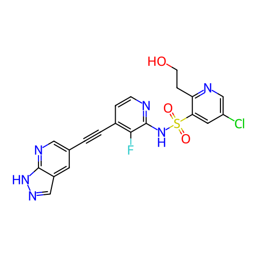 Chemical structure of BindingDB Monomer ID 734461