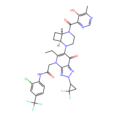 Chemical structure of BindingDB Monomer ID 734952