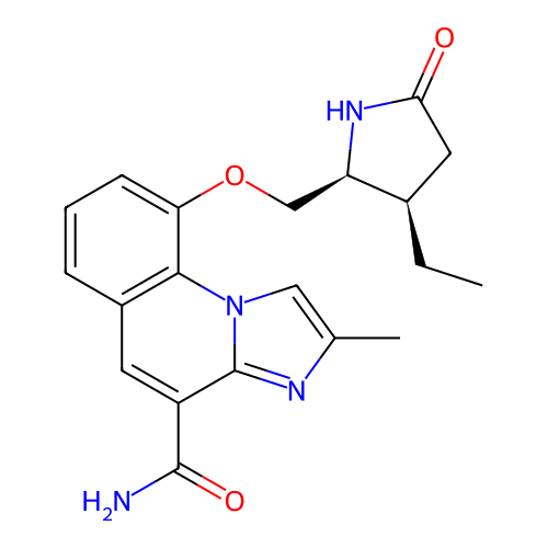 Chemical structure of BindingDB Monomer ID 736134