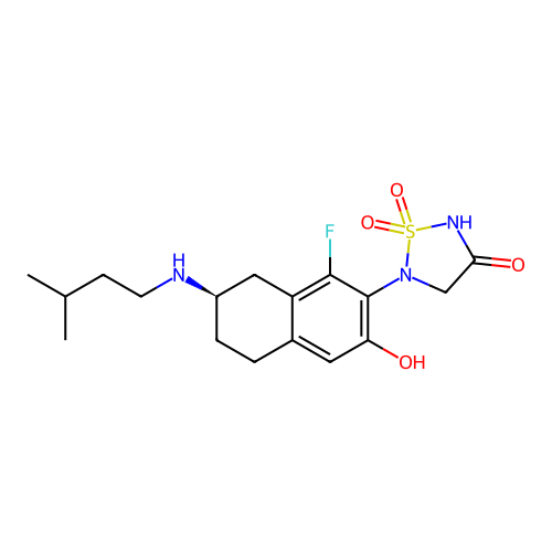 Chemical structure of BindingDB Monomer ID 736420