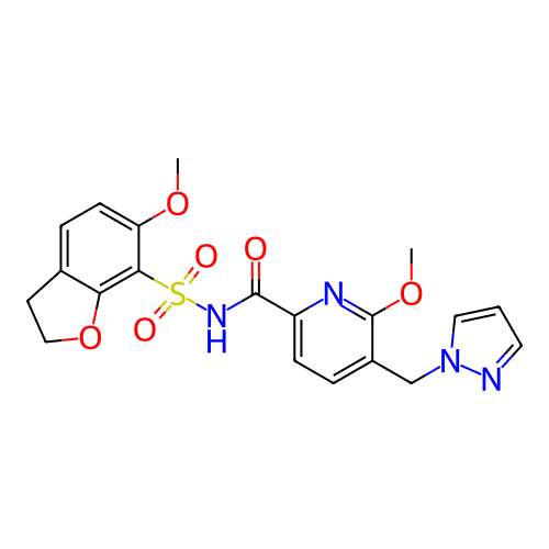 Chemical structure of BindingDB Monomer ID 736500