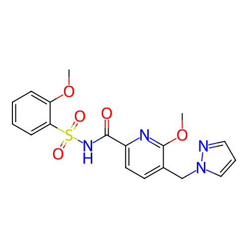 Chemical structure of BindingDB Monomer ID 736520